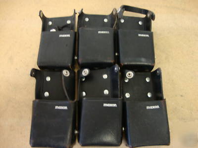 Maxon radio holsters lot 6