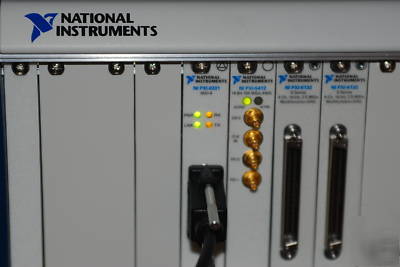 National instruments pxi 1042 mainframe mxi-4 8331 daq