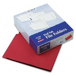 New end tab folders, 3/4