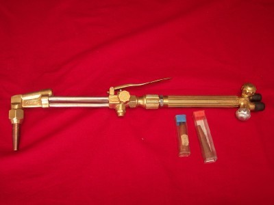 New harris 43 handle 49 atta cutting torch tip warranty