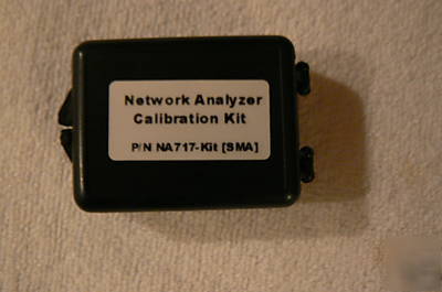 New network analyzer calibration kit, with storage case