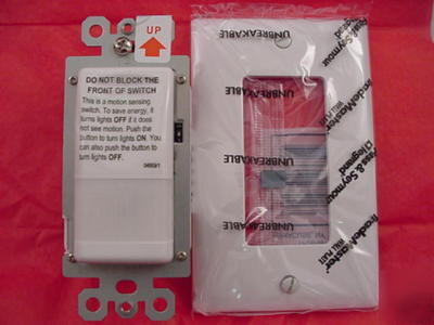 Pass seymour CWP100-w trademaster vacancy motion sensor