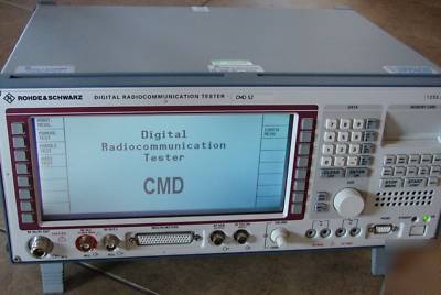 Rohde & schwarz CMD52 digital radiocommunication tester