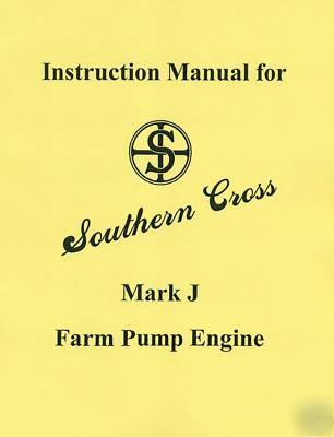 Southern cross mark j instruction manual