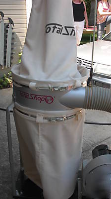 Total shop 2HP dust collector 