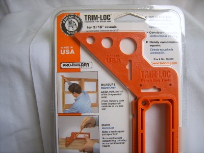 Trim-loc casement trim install tool by bench dog
