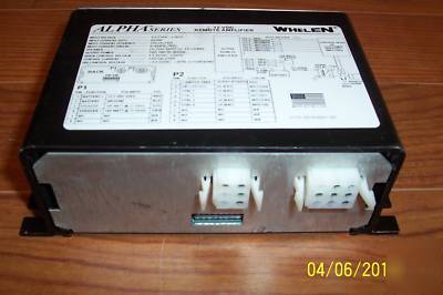 ALPHA12R remote amplifier whelen ems fire