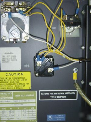 Agastat 7024AB time delay relay in motor starter unit 