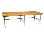 Baker's table frame fits 48INW x 84INL top