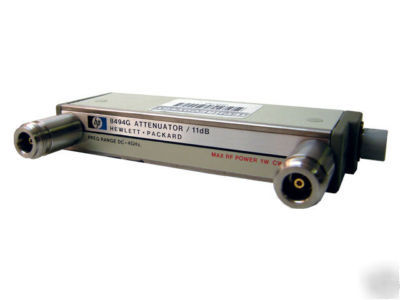 Hp agilent 8494G 4 ghz attenuator module 001 - n conn.
