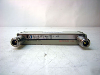 Hp agilent 8494G 4 ghz attenuator module 001 - n conn.