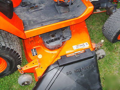 Kubota BX2350 hst 4X4 with 5' mowerdeck 23HP diesel