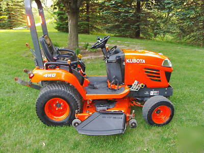 Kubota BX2350 hst 4X4 with 5' mowerdeck 23HP diesel