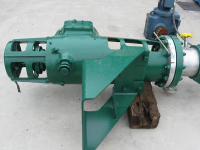 Lightnin stainless steel reactor, column mixer 