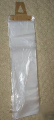 New 2000 poly spaper/flyer bags 5.5 x 21 clear .7 mil 