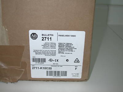 New allen bradley 2711-K10C20 2711K10C20 PANELVIEW1000 