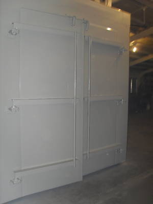 New powder coat coating industrial gas fired batch oven