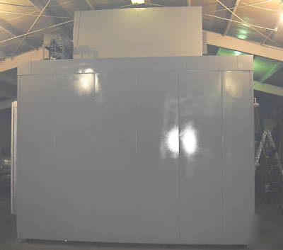 New powder coat coating industrial gas fired batch oven
