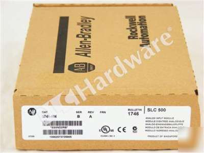 New * sealed* allen bradley 1746-NI4 /b 1746NI4 07/09