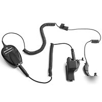 Oem motorola commport ear mic system + snap-on side ptt