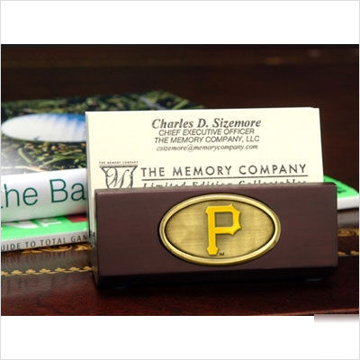 Pittsburgh pirates business card holder