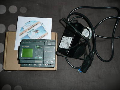 Siemens logo 230RC plc+io module+usb prog cable+