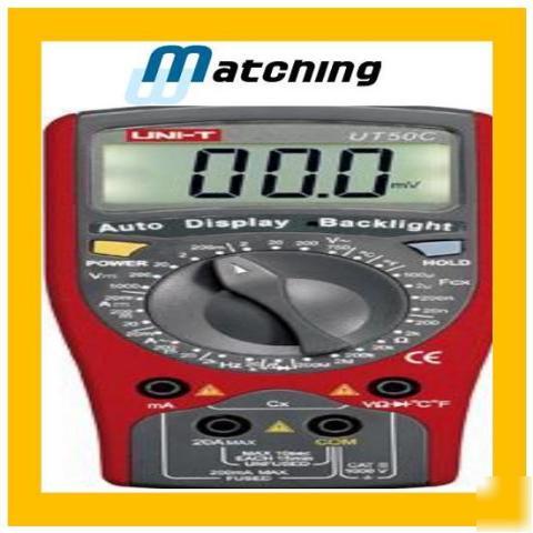 Uni-t auto sensor modern digital multimeter freq UT50C