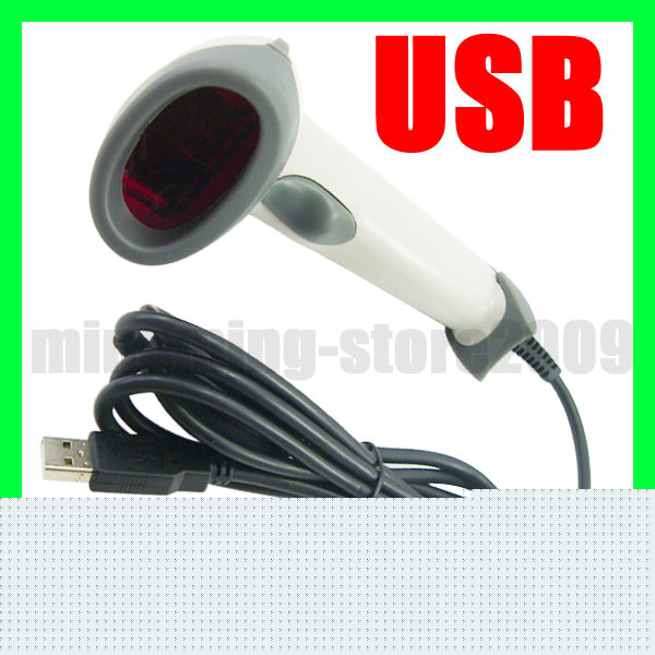 Usb long scan laser barcode scanner bar code reader 272