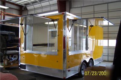 Wow 2010 8.5 x 16 concession trailer- w/ options 