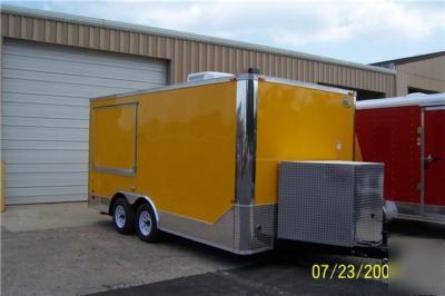 Wow 2010 8.5 x 16 concession trailer- w/ options 