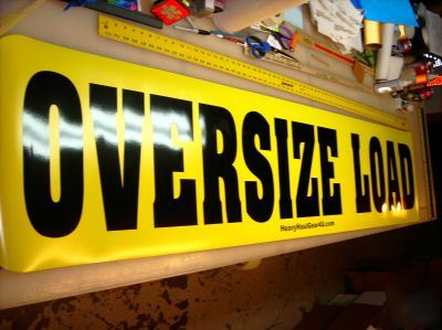  oversize load magnetic sign 18