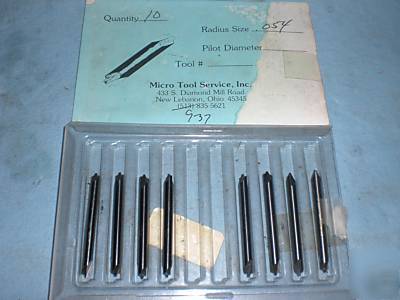 .054 radius carbide corner round cutter 3/16 shank usa 