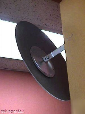  1 - 26 inch convex plexiglass security mirror 