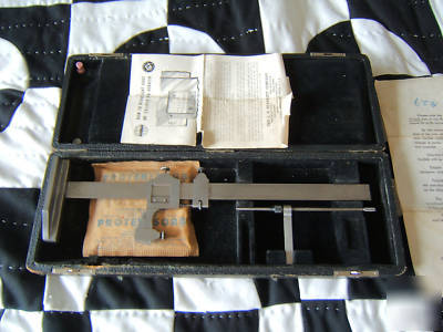 1940S starrett vernier height gauge caliper 14