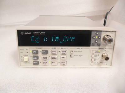 Agilent 53181A frequency counter 12.4 ghz option 010 
