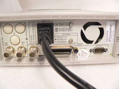 Agilent 53181A frequency counter 12.4 ghz option 010 