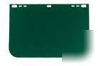 Comfort face shield replacement visor - dark green