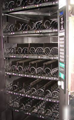 Dual spirals national 147 snack machine works 30-day w.
