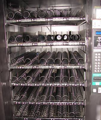 Dual spirals national 147 snack machine works 30-day w.