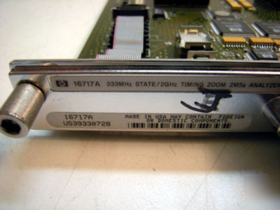 Hp agilent 16717A logic analyzer