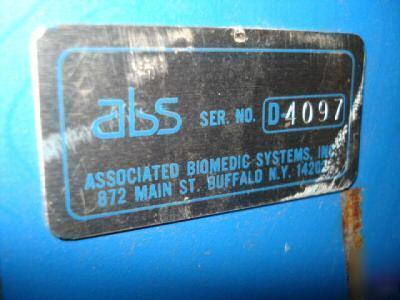 Incu-cover associated biomedic systems abs d-4097