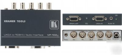 Kramer vp-102XL xga rgbhv format converter stereo