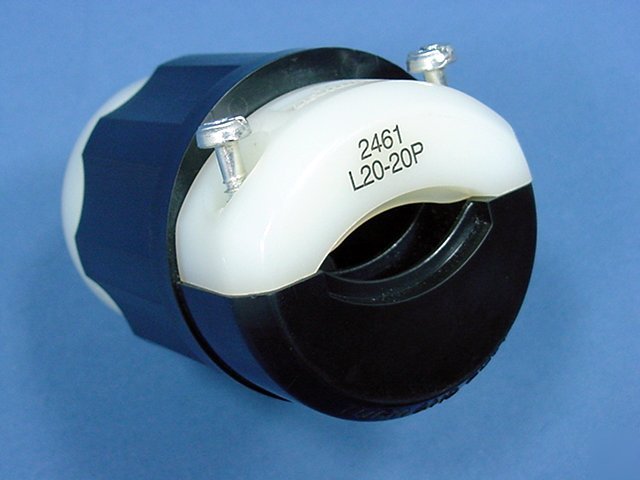 Leviton L20-20 locking plug 20A 347/600V 3Ã¸y 2461