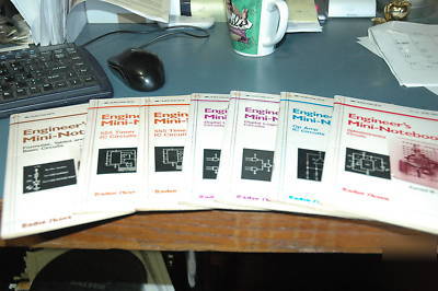 Lot of 7 engineers mini notebooks by forrest m mims iii