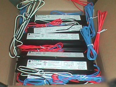 New 10 sunpark electronic ballasts, 2 lamp,120-277 volt