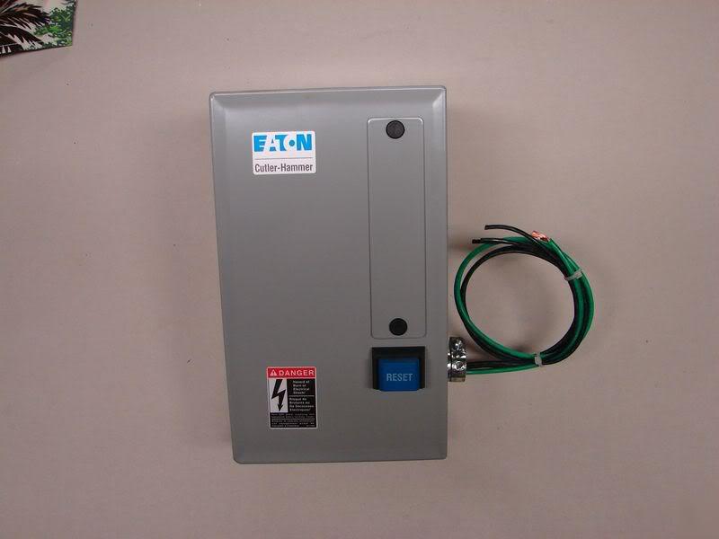 New eaton magnetic starter in N1 enclosure, 3PH, 460V