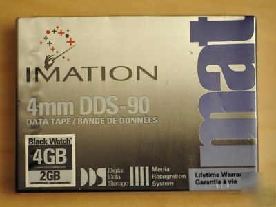 New imation 4MM ds-90 2GB/4GB data tape brand sealed