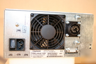 New leybold, oerlikon td-20 turbo pump controller, oem 