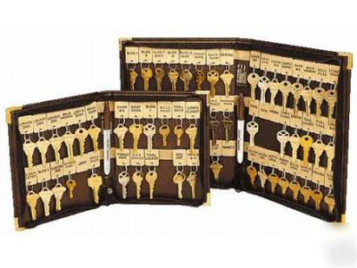 Portable key storage 24 tag case organize keys manager