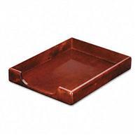 Rolodex wood tones desk tray, letter/A4, mahogany - ...